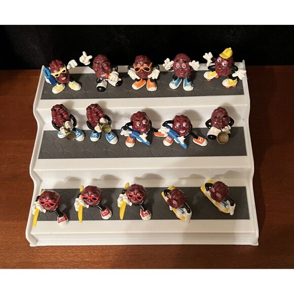 1987-88 Hardee’s California Raisins Figures Toys Lot Of 15 Calrab Applause - Picture 5 of 7